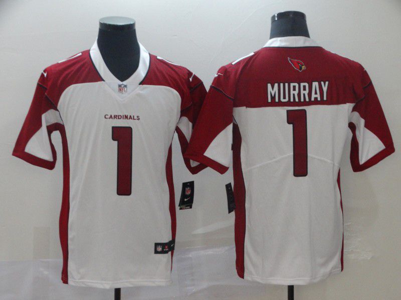 Men Arizona Cardinals #1 Murray White Nike Vapor Untouchable Limited Player NFL Jerseys->women nfl jersey->Women Jersey